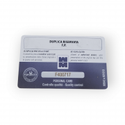 CARD TESSERA MOTTURA CARD TESSERA MOTTURA
